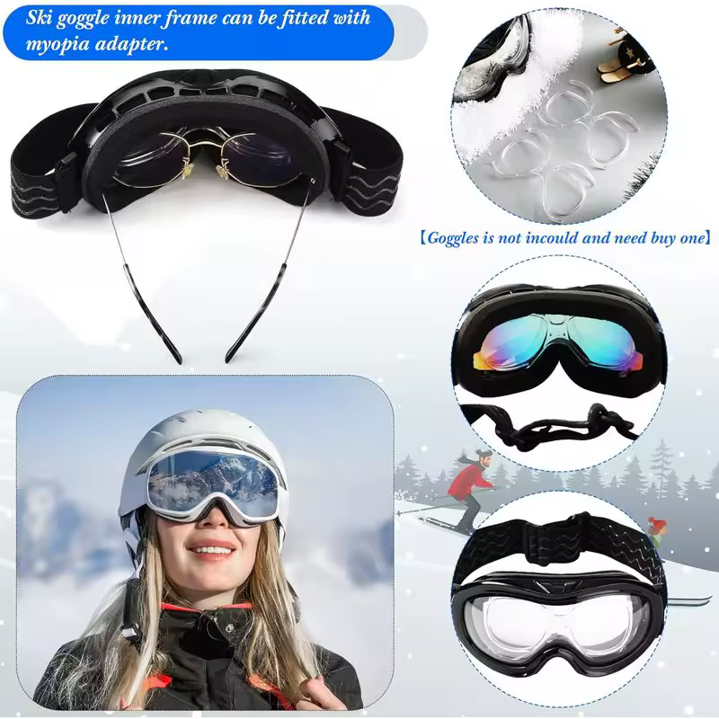 קליפ-און אוניברסלי לגוגלס דגם Tolex TR90 הגמיש