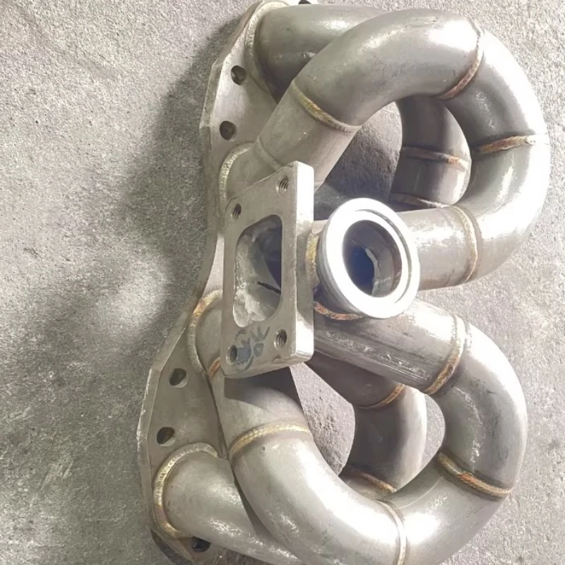 Retrofit for S13 S14 S15 stainless steel banana head coke, exhaust manifold head section