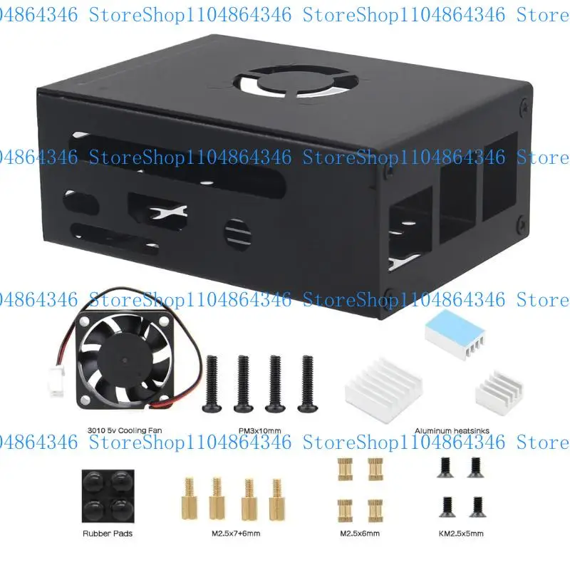 5ASD 금속 쉘 커버 ORANGEPI 3B (N510) Enclouse Box Protector Cooling