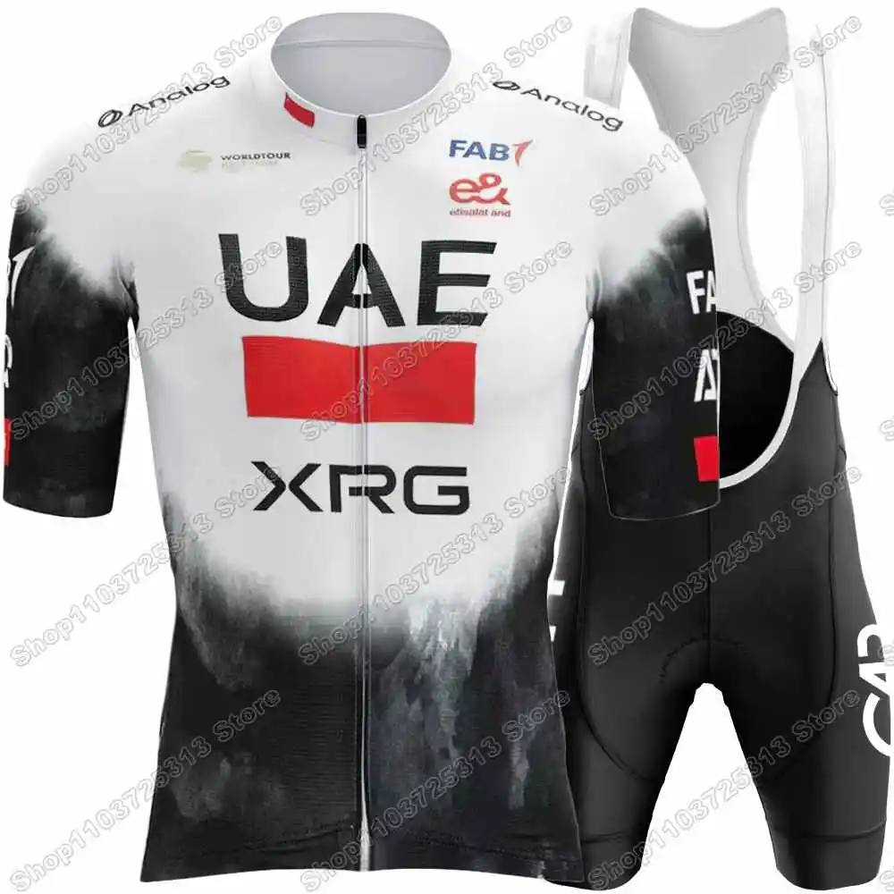 2025 Italy Spain France Tour Team Cycling Jersey Set Summer Cycling Clothing Men Road Bike Shirts Suit Bicycle Bib Shorts