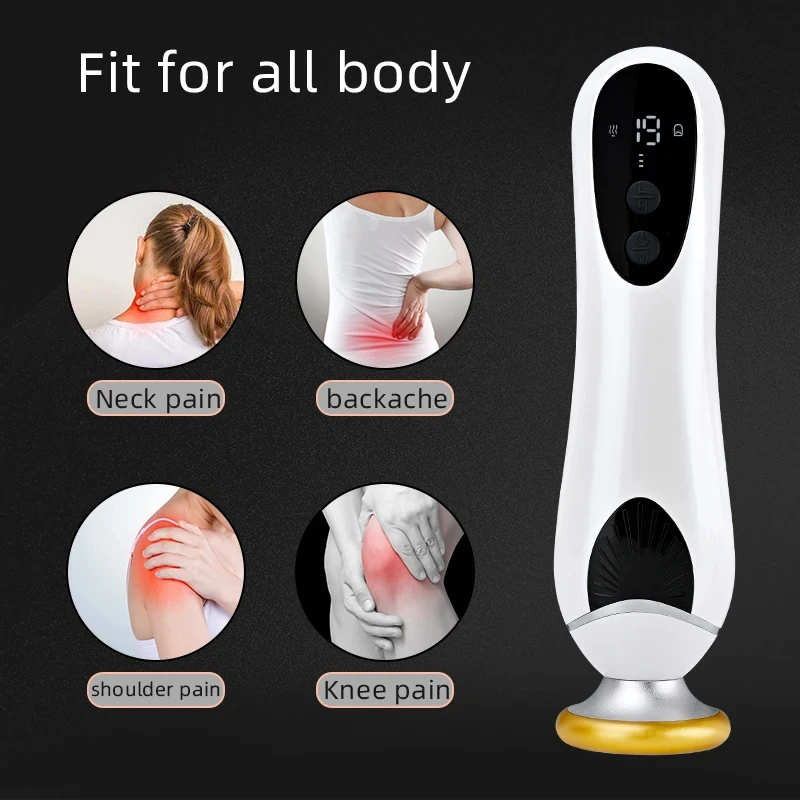 Electric Cupping Jar Ventosas Anti-Cellulite Gua sha Scraping Massager Body Jars Heating Fat Burner Vacuum Suction Cup  Slimming