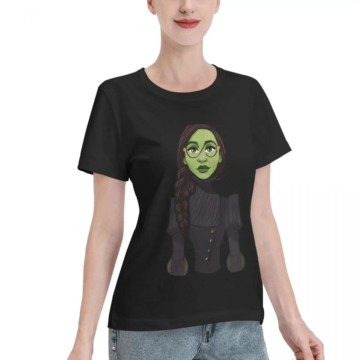 New Arrival Wicked Elphaba Women's T-shirt Holiday Casual High Quality Cotton Shirt