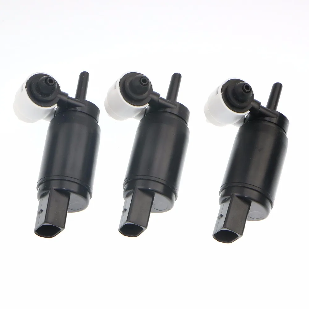 

3Pcs Windshield Wiper Washer Water Pump Motor for VW Polo Touran Tiguan Octavia Passat B7 Golf Jetta MK6 MK7 1KD 955 651 A