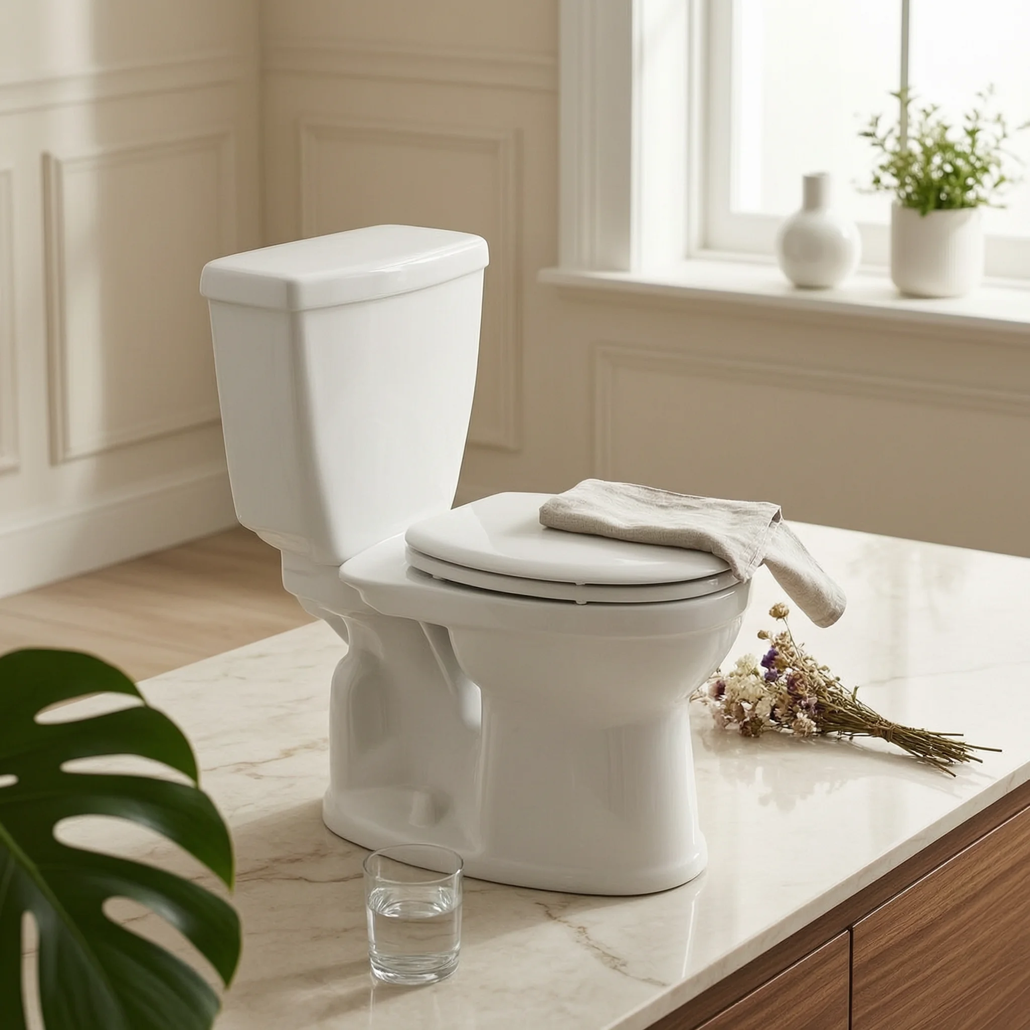 toilet-cleansing-attachment-with-side-control-panel-non-electric-split-bidet-seat-flach-low-profile-for-washroom-routine