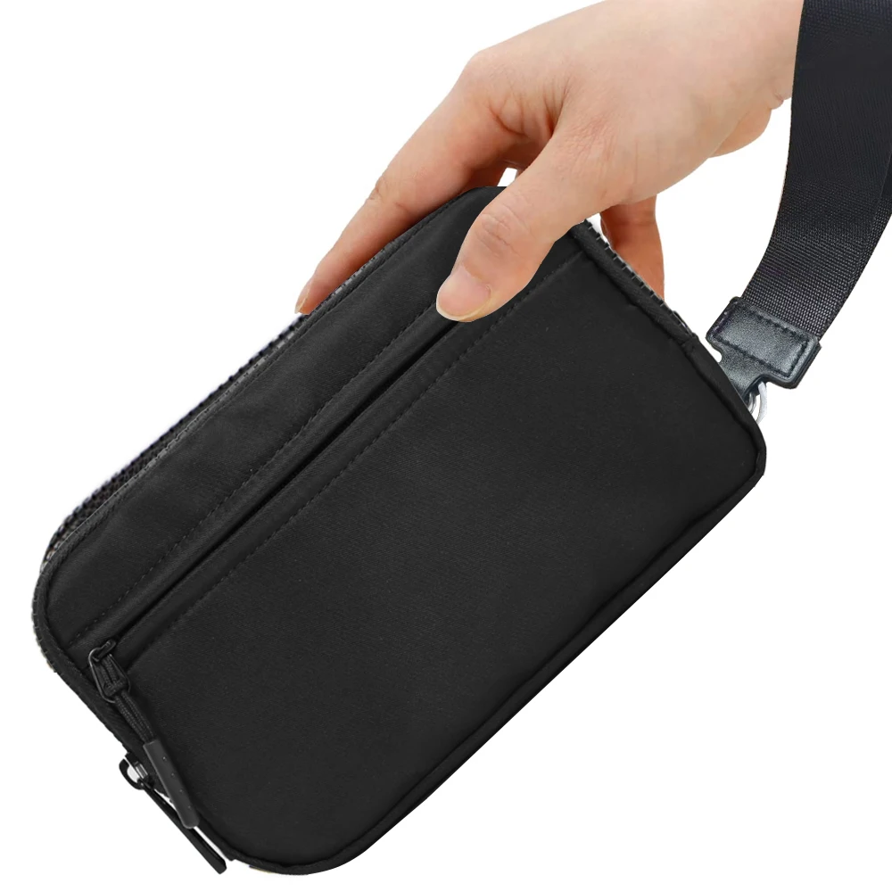 DOYOGI Nylon Crossbody Bags for Women Purses and Handbags Women\'s Casual Messenger Bags Waterproof Black Crossbody Purse