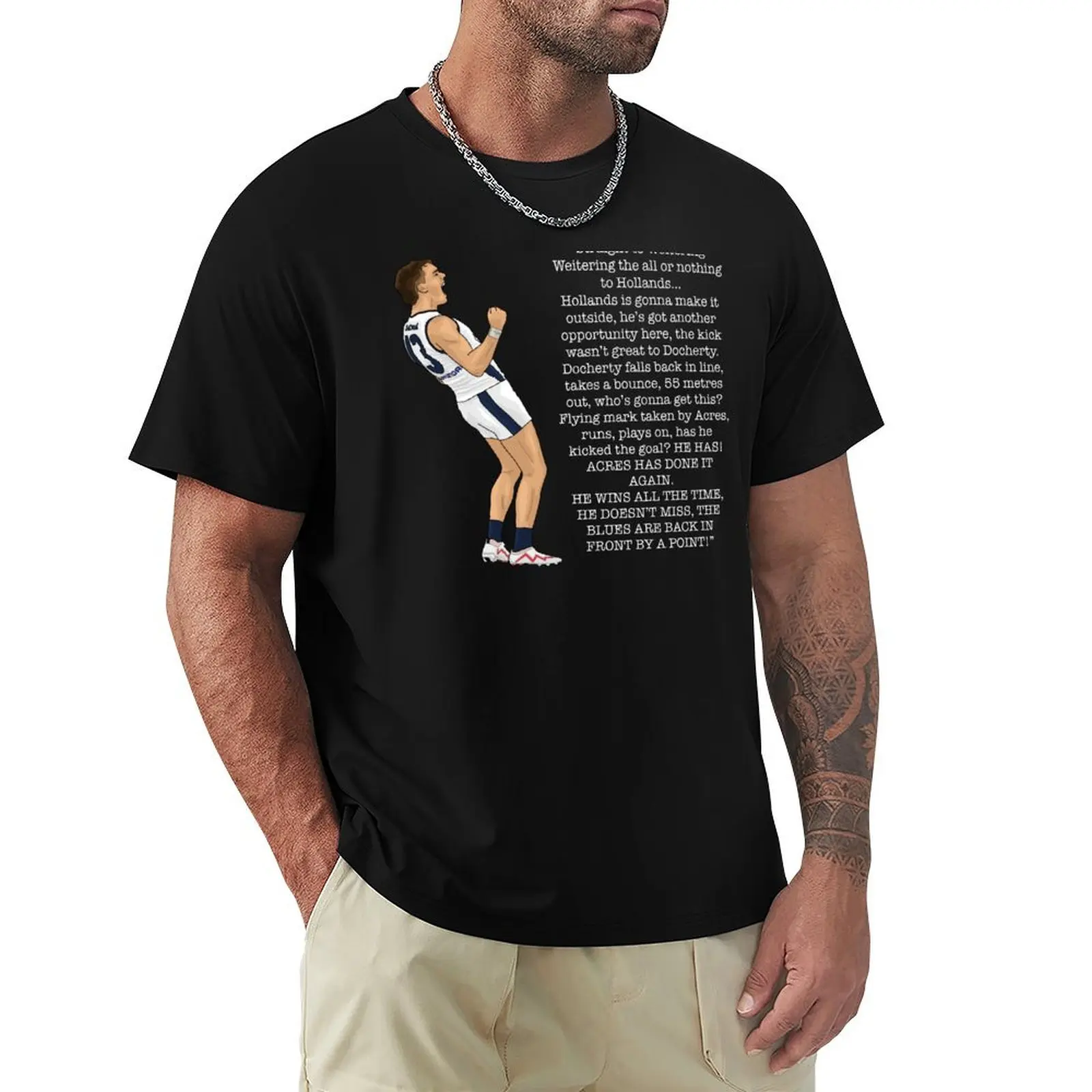 Blake Acres GOAL T-Shirt Construction Work Tee Shirt