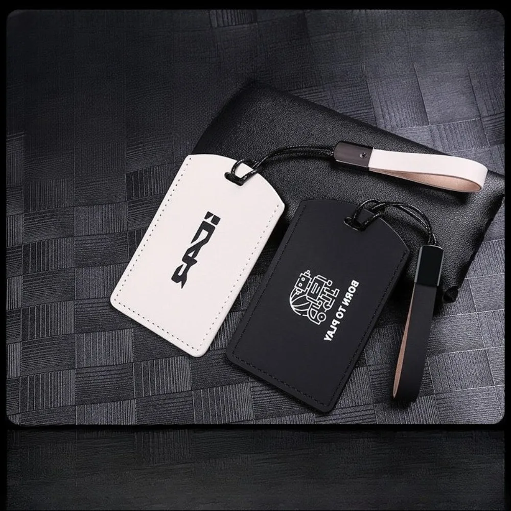 For Chery iCAUR V23 iCAR V23 2024-2026 Leather Key Fob Cover NFC Card Case All-Round Protection Smart Key Shell Card Sleeve
