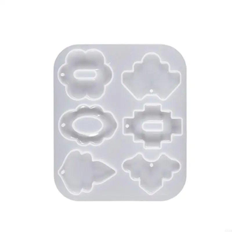 Versatile Earring Pendant Resin Mold with Various Shapes for DIY Enthusiasts