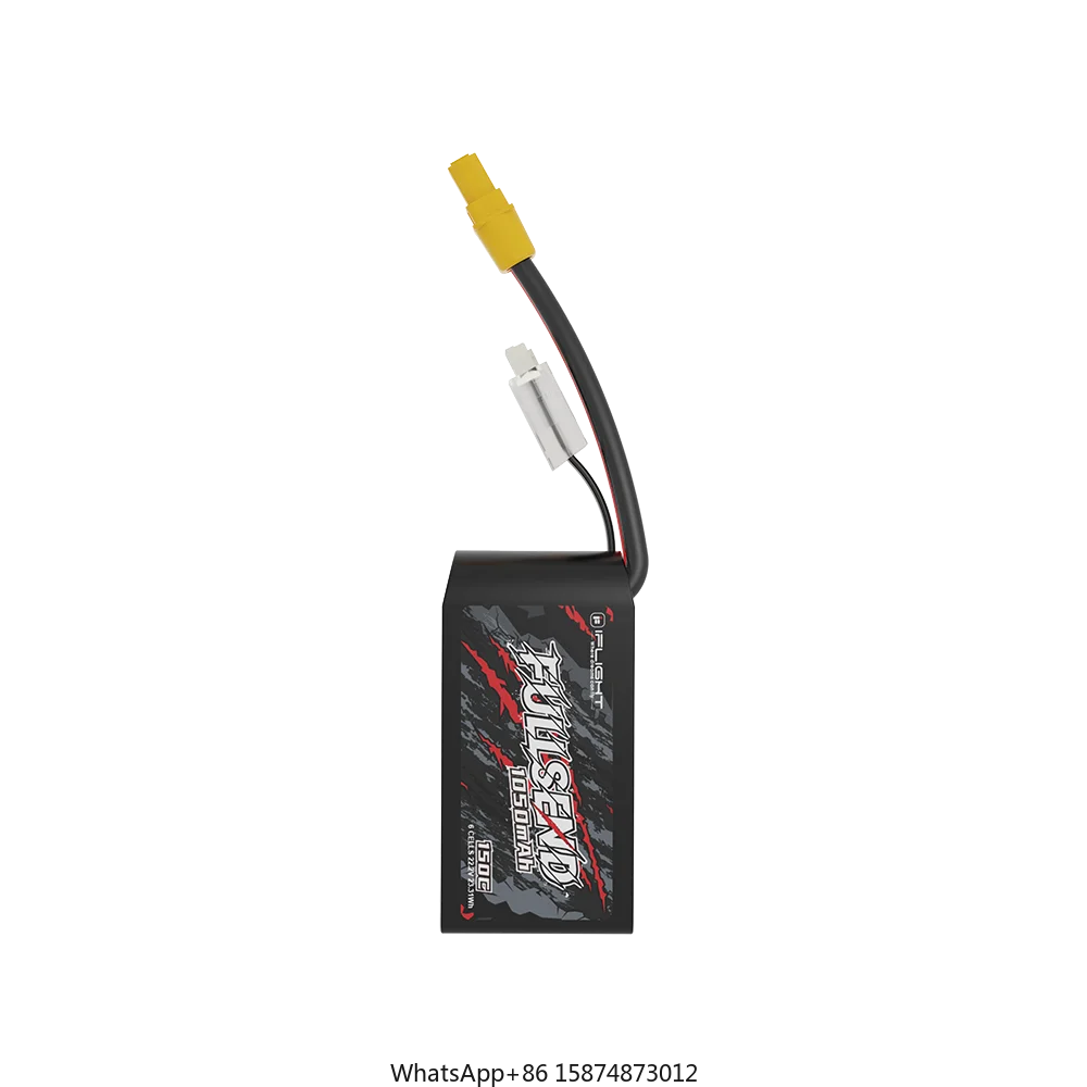 iF li ght FULLSEND 6S 1050mAh 150C 22.2V Lipo bat tery with XT60 connector for FPV