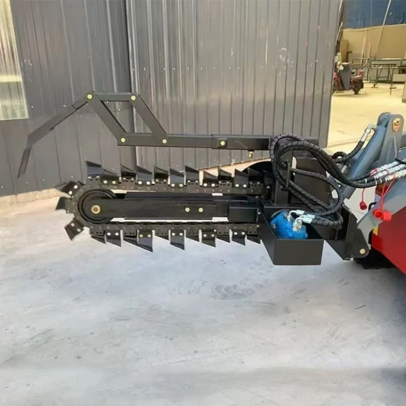 Mini Grapple Skid Steer Use Sweeper Attachments Trecher for Skid Snow Blower