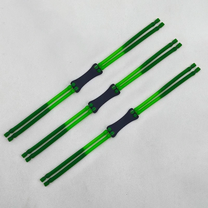 3 шт./лот, профессиональные 4-жильные ленты для рогатки 3060 + 1745, внутренняя трубка, крепление лески для стальных боеприпасов 8-9 мм