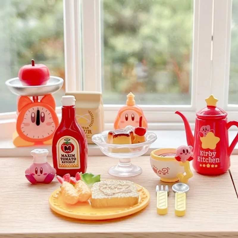 Originale genuino Re-Ment Kirby Star'S Cucina Cibo in miniatura Caramelle in miniatura Giocattoli Scena Cieca Scatola Uova Regali personalizzati