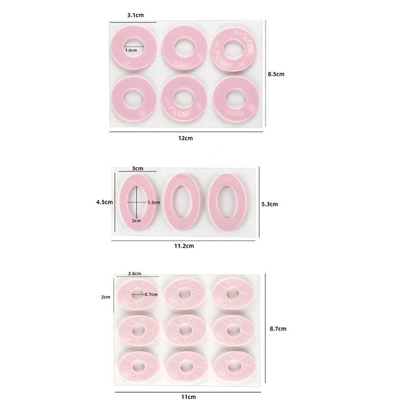 Round Toe Foot Corn Plasters, Calo Almofadas, Toe Protection, Pain Relief Pads, Assistência Médica, 3 Pcs, 6 Pcs, 9Pcs