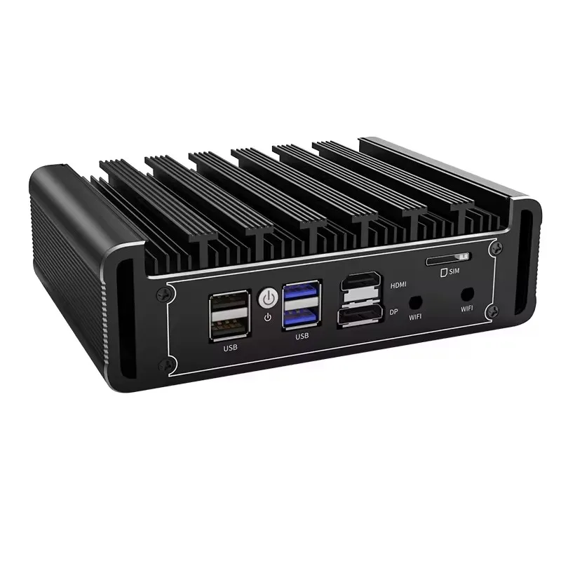 Topton Router Mini PC Intel N100, versi Top 4x2.5G i226-V LAN Firewall Mini, Proxmox VPN Server pfSense OPNsense AES-NI