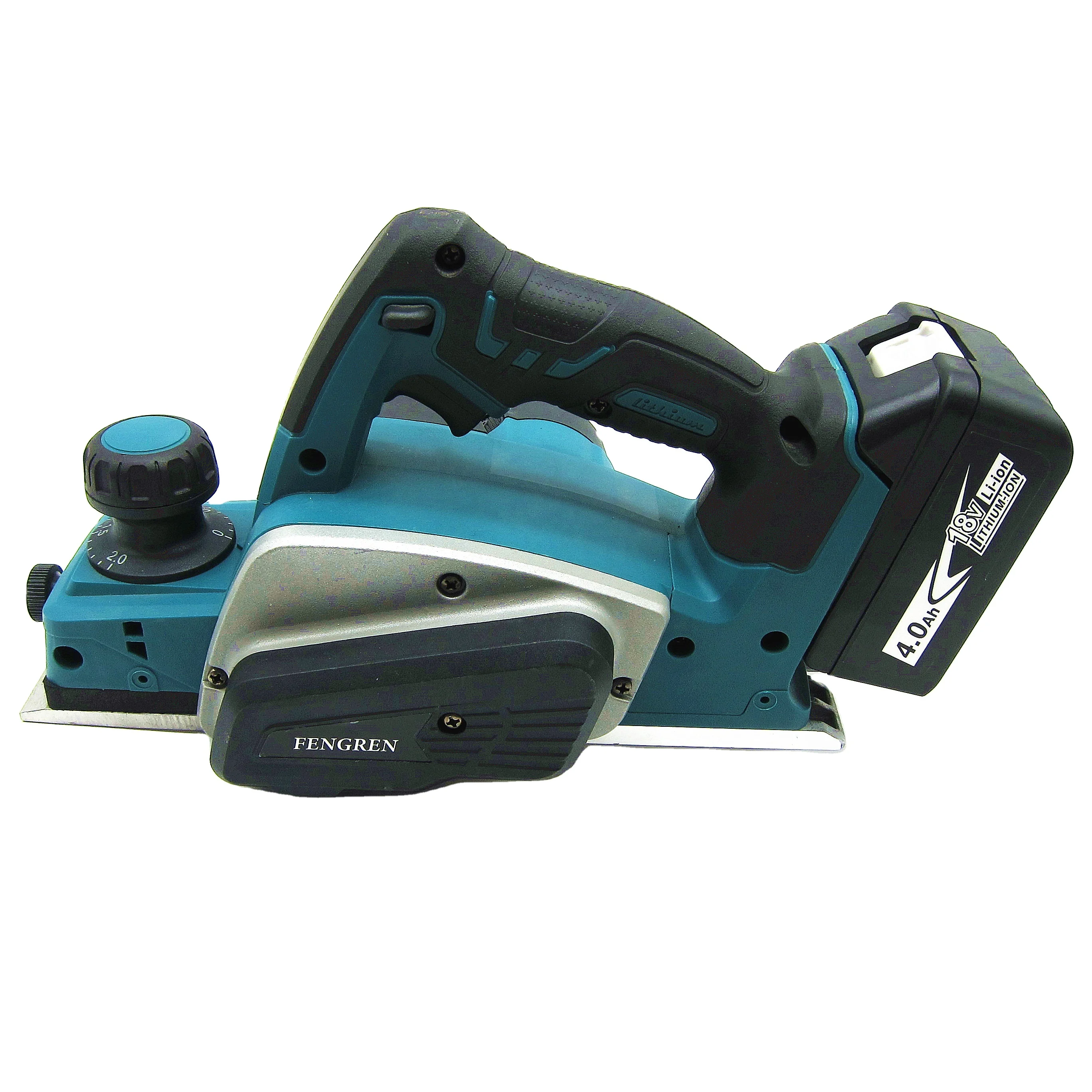 20v Battery Power Brushless Cordless Electric Planer with 5ah Battery