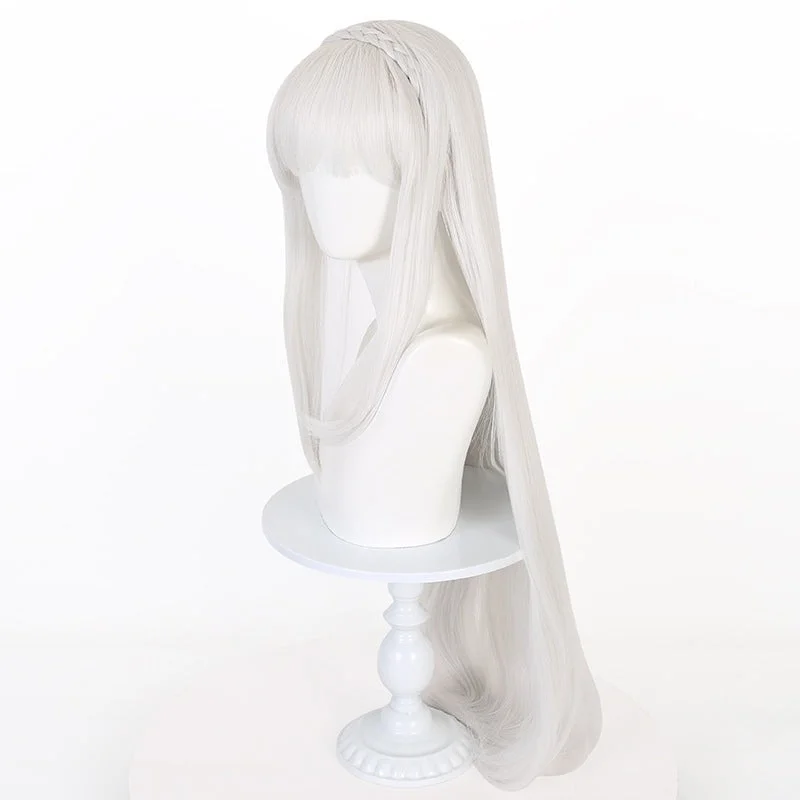 Emilia | Re:Zero Anime Cosplay Wig Character Fake Hair