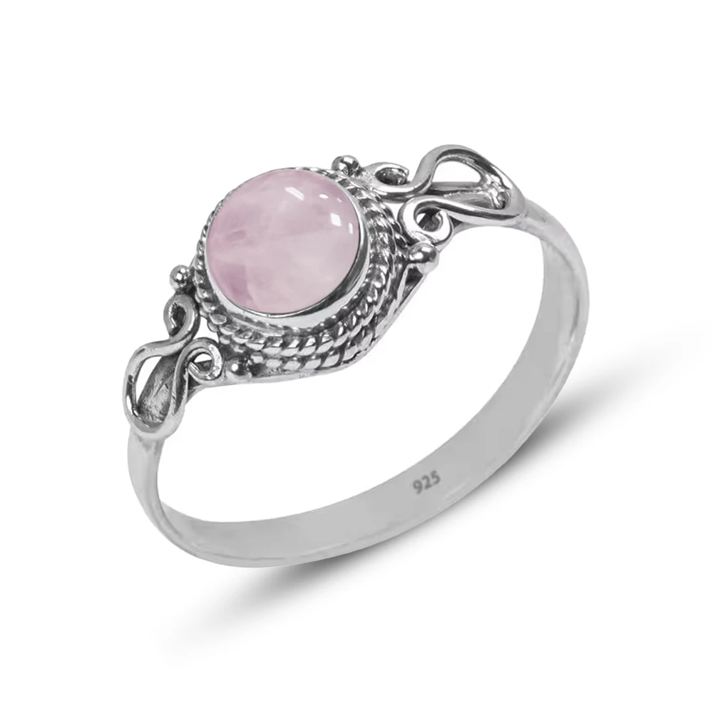 925 Sterling Silver Labradorite Gemstone Ring