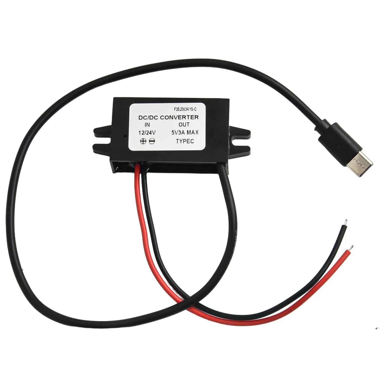 

5V Charging Module DC To USB C Converter 12v To 5v Converter Module Usb Converter Compatible With Mobile Devices