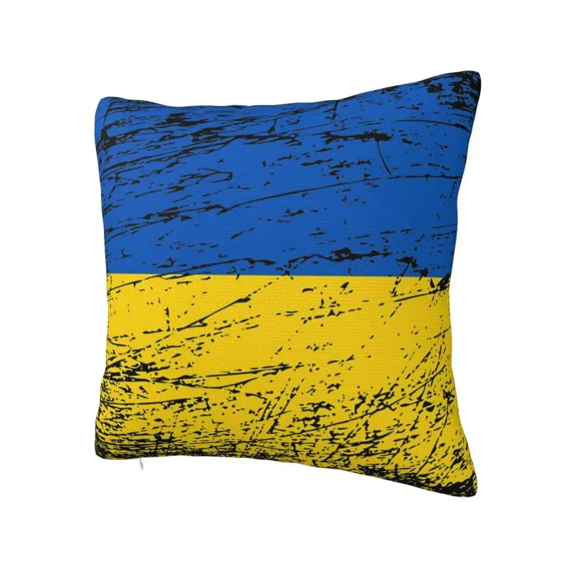 Luxury Ukraine Flag Ukrainian Cushion Covers 45x45cm Polyester Ukraine Pillow Case for Sofa Square Pillowcase Home Decor