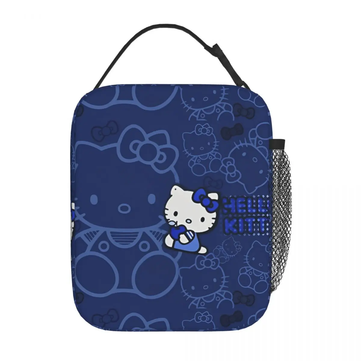 Hello Kitty Cute Cartoon Anime Insulated Lunch Bags contenitore per il pranzo a tenuta stagna borsa termica Tote Lunch Box School Outdoor uomo donna