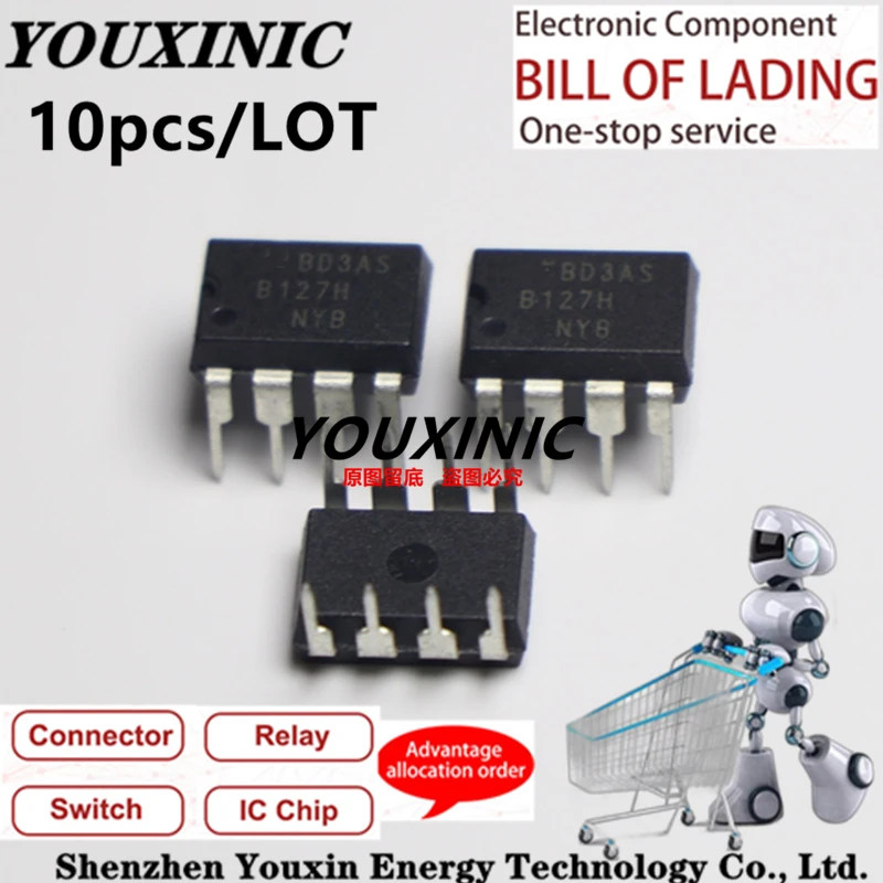 YOUXINIC  100% New Imported Original FSB127HNY  B127H  DIP-8