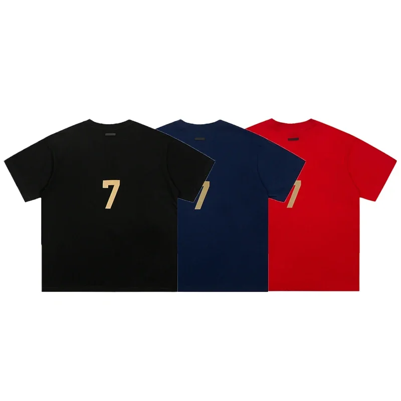 

Американский модный бренд 7 сезон футболка с коротким рукавом с принтом для мужчин и женщин для пар 100% хлопок