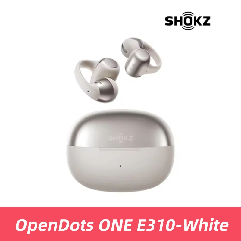 SHOKZ OpenDots ONE E310 Open draadloze Bluetooth-headset V5.4 met microfoon Dolby-geluid Waterdicht Lange batterijduur E310