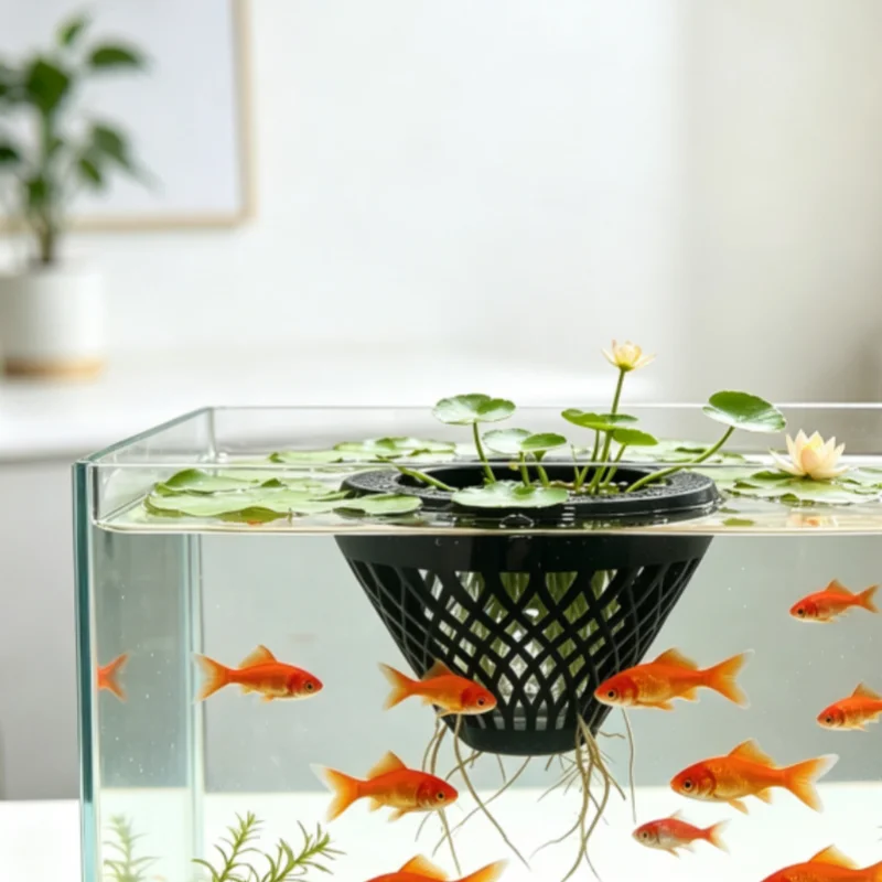 1Pc Floating Aquarium Plant Ho - Aquarium Planted Tank Substrate ulasan dan harga
