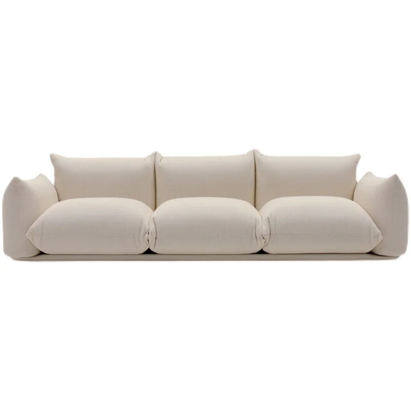 Puffs Sofa segmentowa Europejski skandynawski design 3-osobowa sofa Worek fasoli Modułowe segmentowe meble do salonu Lazy Muebles Hogar