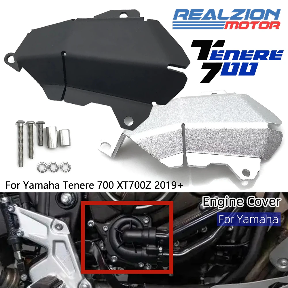 

Крышка двигателя RZ Tenere700, защита водяного насоса мотоцикла для YAMAHA XT700Z XTZ700 T700 2019-2023, защитная крышка водяного насоса