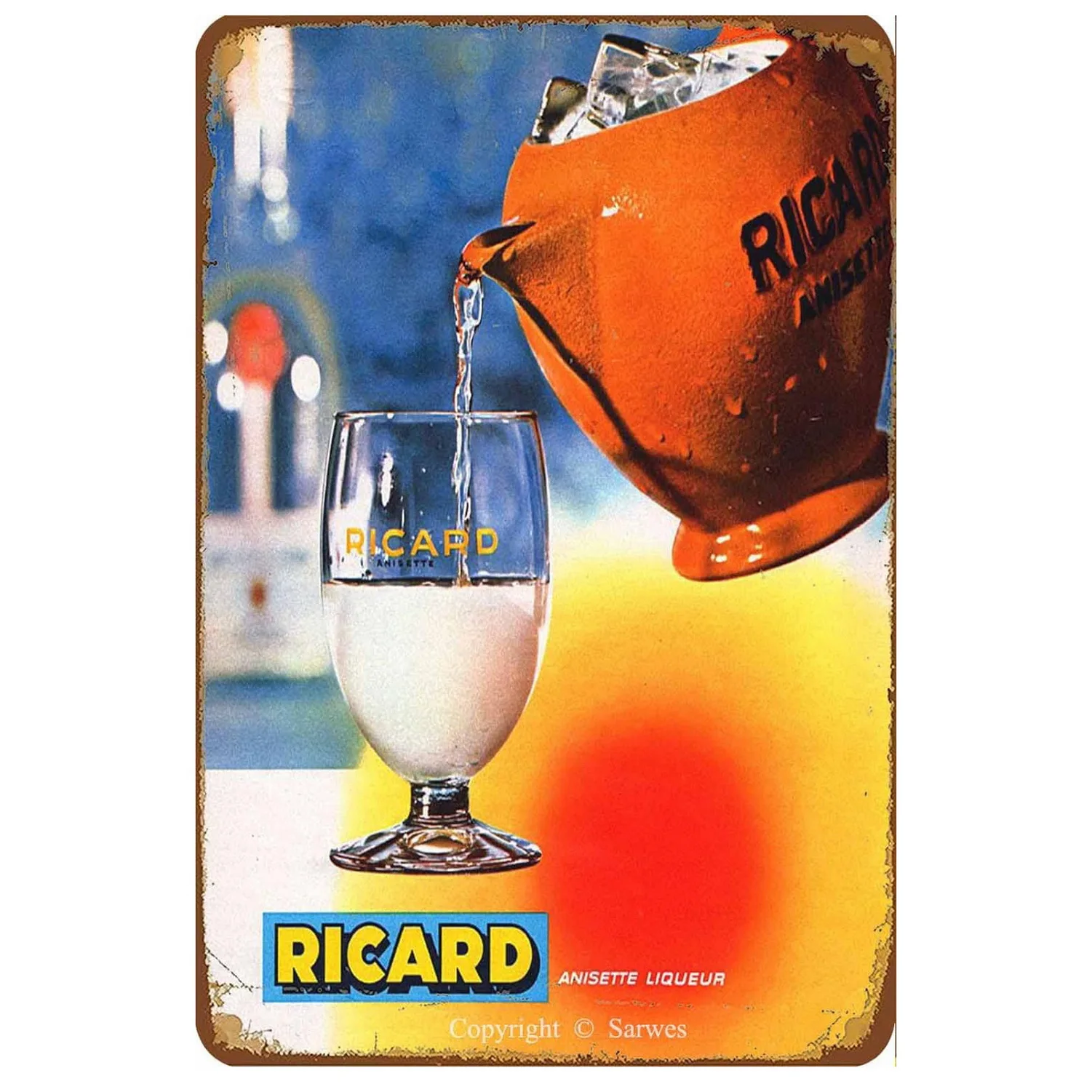 Vintage Bacardi Rum Metal Tin Signs Plaque Plate Retro Wall Art Posters for Man Cave Bar Pub Clubs Cafe Iron Painting Decoration