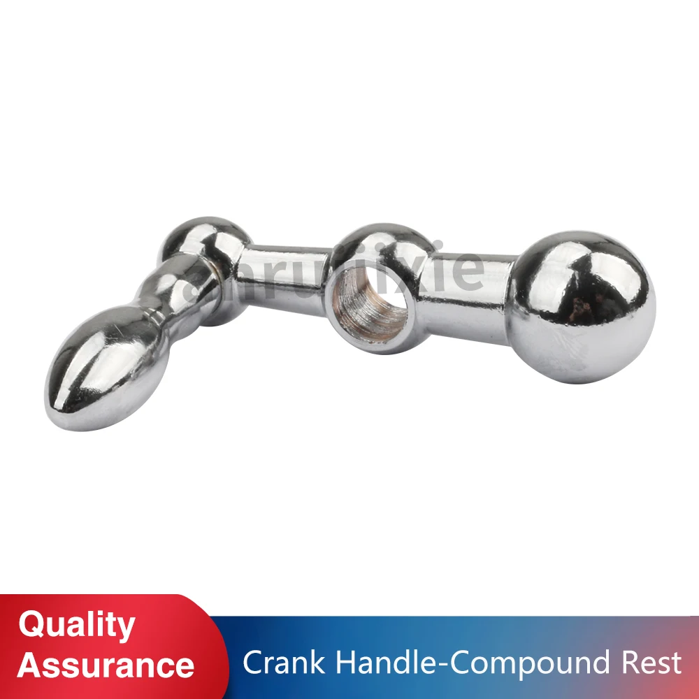 Crank Handle Compound Rest Three Ball Handle for SIEG C3&C2-086B&Grizzly G8688&Grizzly G0765&JET BD-6&JET BD-7 lathe parts