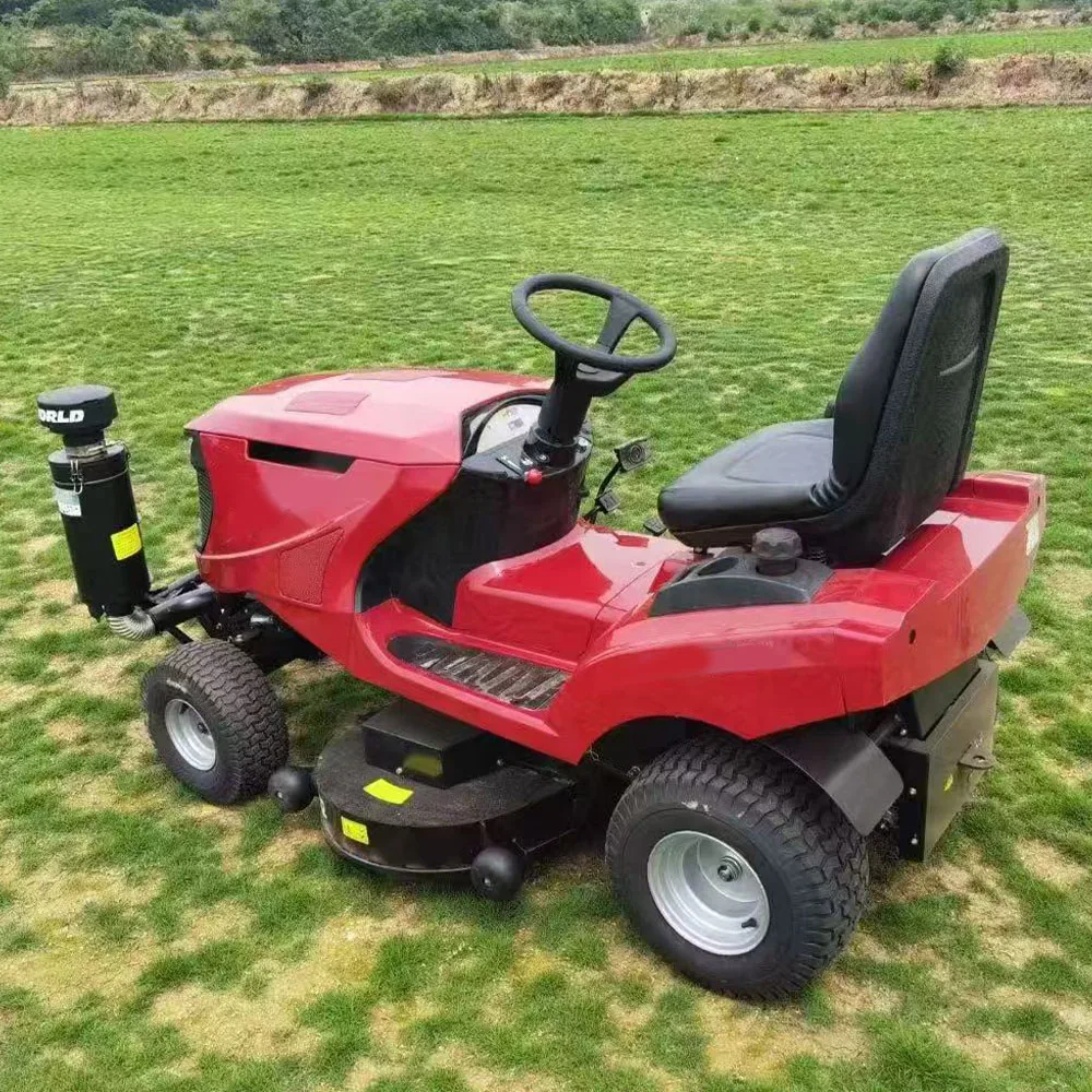 Customized Ce 42-inch Small Grass Industrial Lawn Mower with Engine Professional Electric Ride Mower