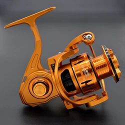 CAMEKOON GS3000H Spinning Fishing Reel 10+1 Ball Bearings CNC Aluminum Body and Spool Surf Wheel 15KG Carbon Drag Saltwater Coil