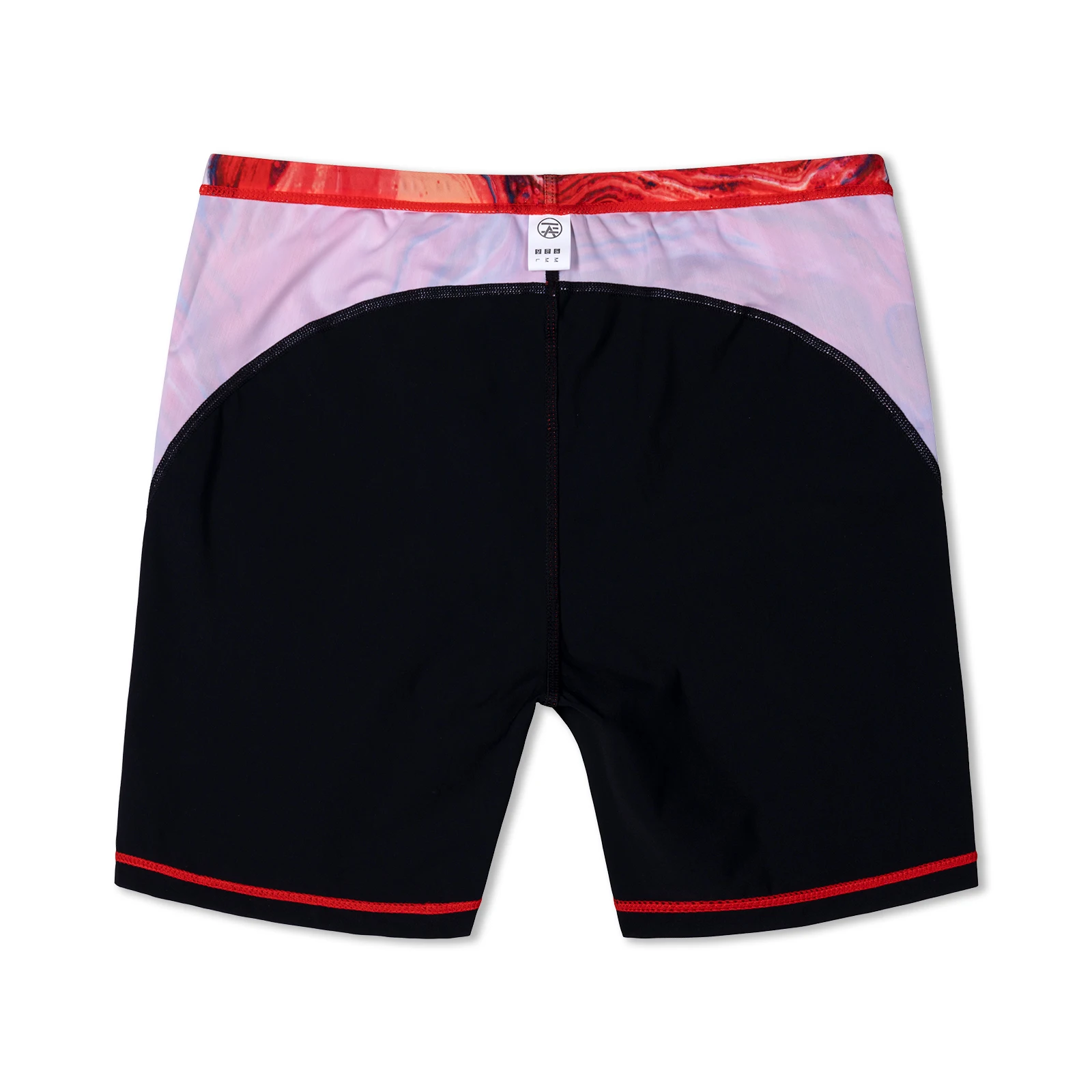 MY KILOMETRE Herren sportliches Bein mit quadratischem Bein Schwimmen Jammers Lavarot Langlebig Training Splice-Badeanzug Sportliche Bademode Badehose – Detail 7