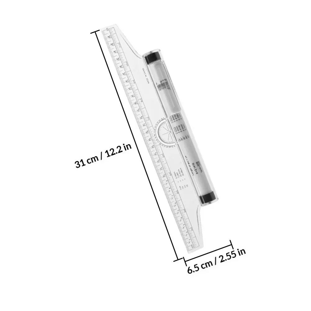 Ruler Tool Drawing Measuring Halloween Christmas Angle Ruler Circle Drawing Ruler Design Ruler Architect Ruler Drafting Tools