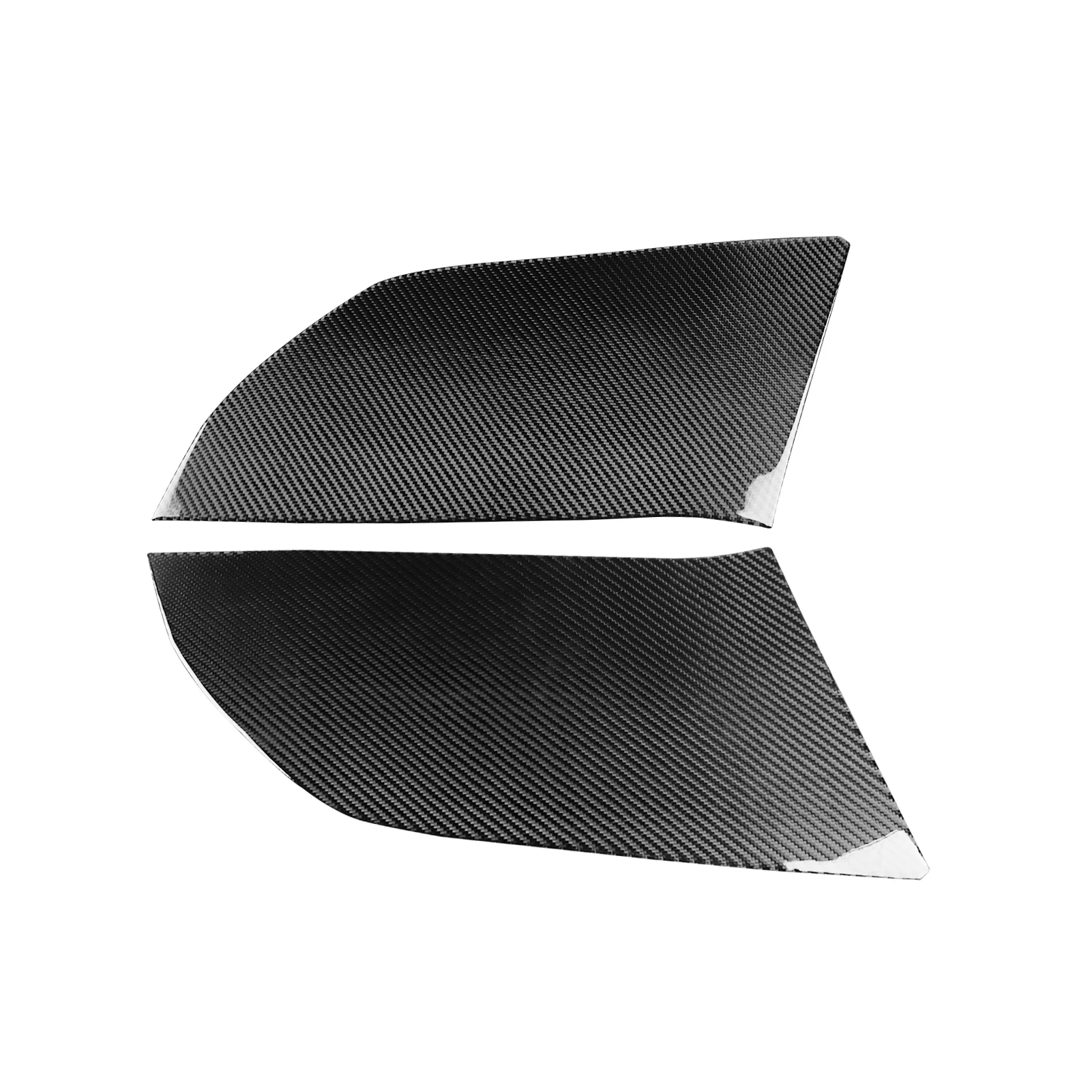 

Carbon Fiber Rear Seat Sides Protectet Panel Car Accessories Interior Cover Trim Modification Sticker For Dodge Challenger 2015+