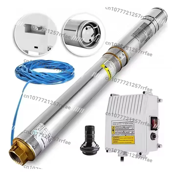 

Agricultural irrigation single-phase 3HP high-pressure submersible pump 4SDM8-17 deep well single-phase pump