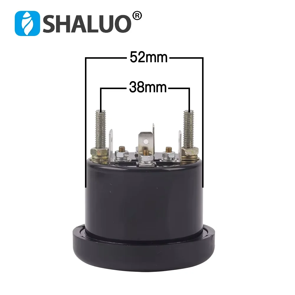 12V 24V Diesel Generator Fuel Level Gauge Meter 106.5 to 6.7 Ohms Genset Parts Accessories