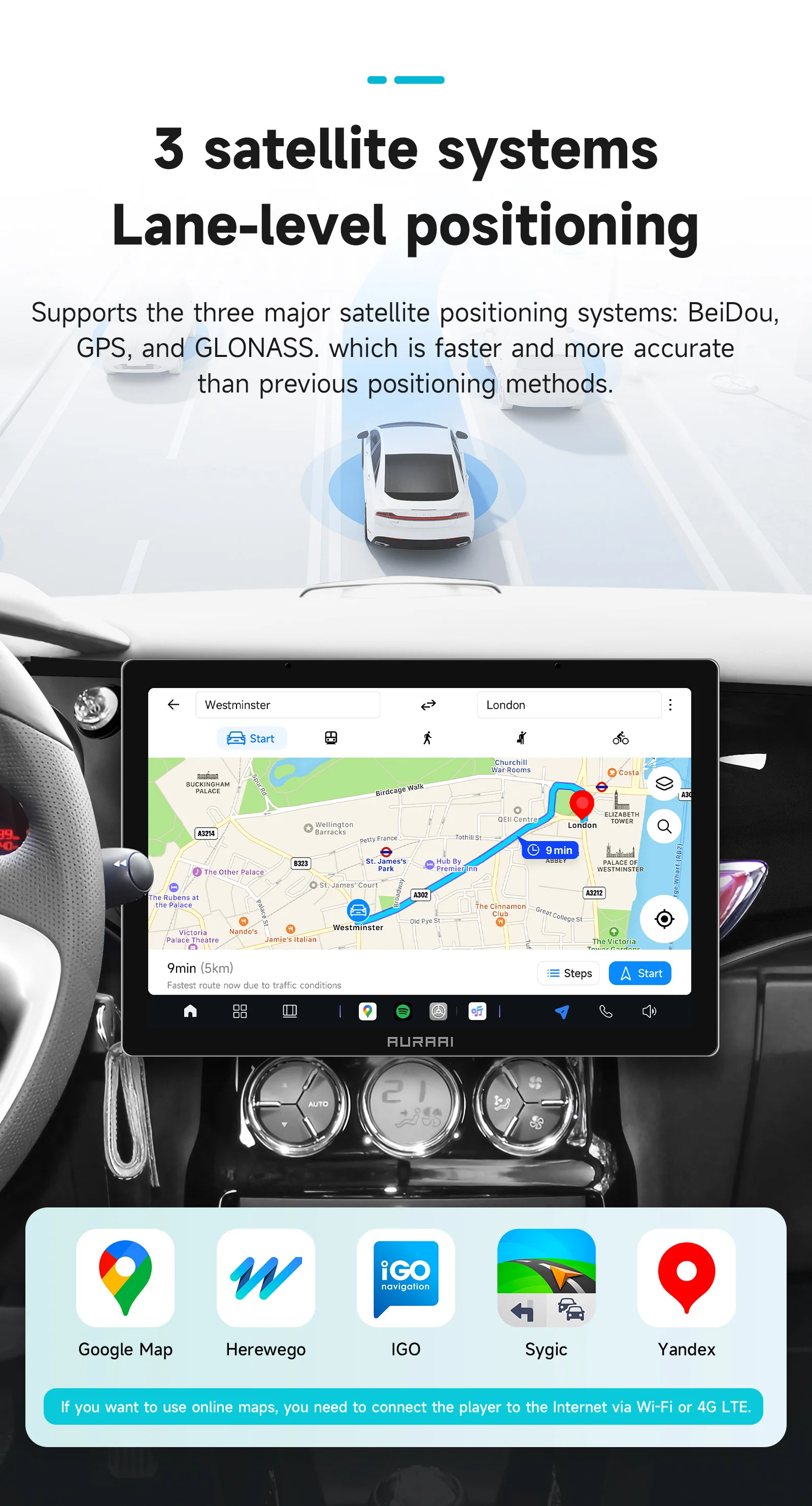 8+256G Carplay Android Autoradio für Citroen C3 DS3 2010 - 2016 Multimedia-Player 2K Intelligenter Bildschirm ADAS 360-Grad-Kamera – Detail 24
