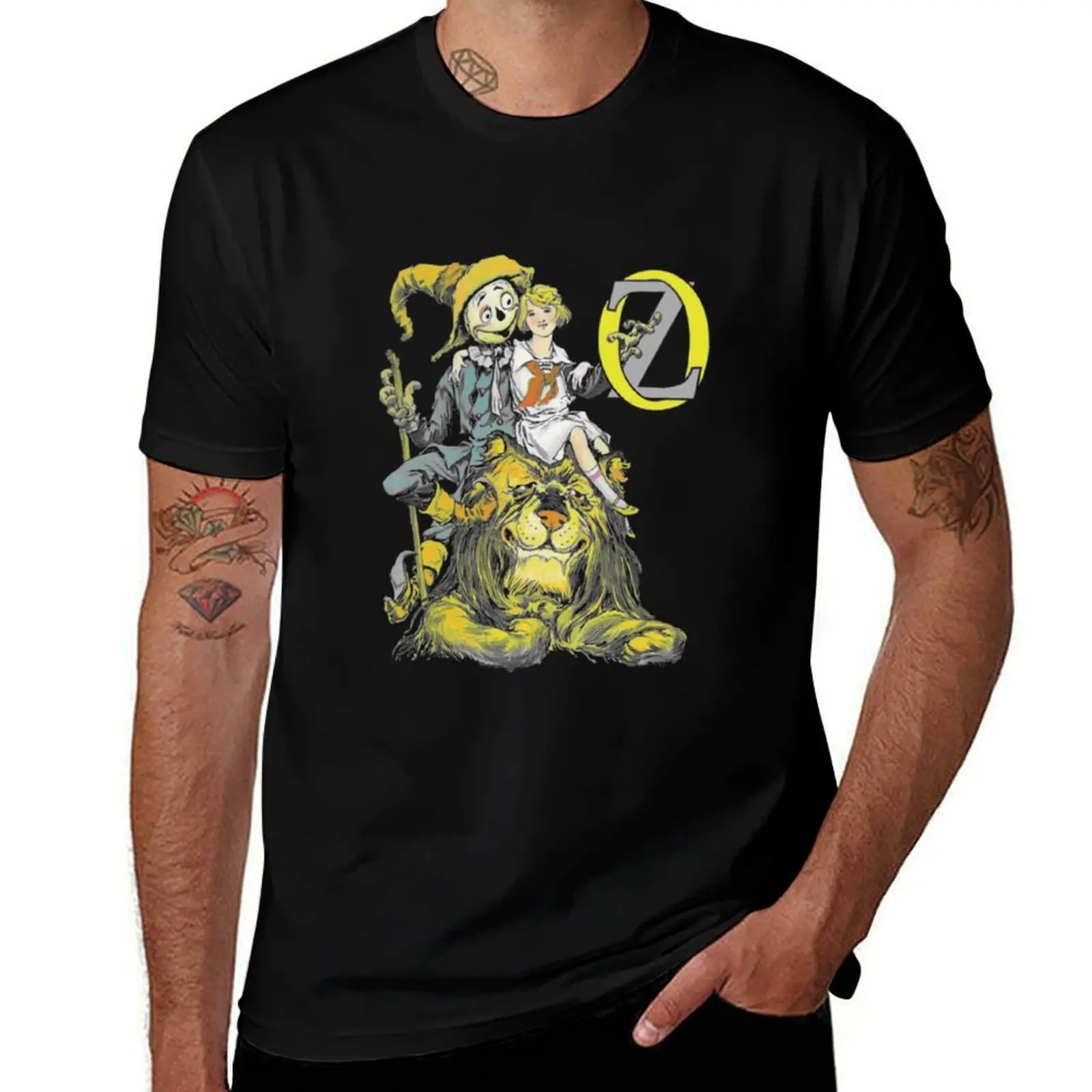 

Dorothy, The Scarecrow & The Cowardly Lion, Wizard Of Oz T-Shirt Blouse graphic t shirts baggy shirts T-shirt men