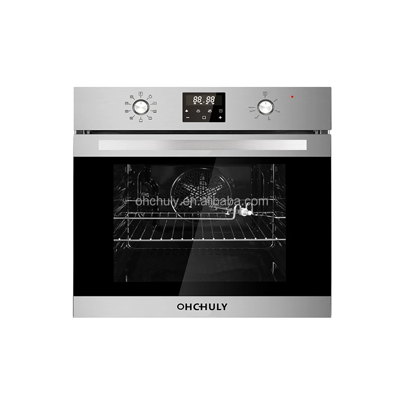 56L Smart Combi Steam Oven Rotary Bread Convection Bakery Electric Toasters Pizza Built-in Oven For Baking