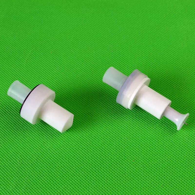 2PCS Electrostatic Powder Coating Flat and Round nozzle for Gema 02 spray gun