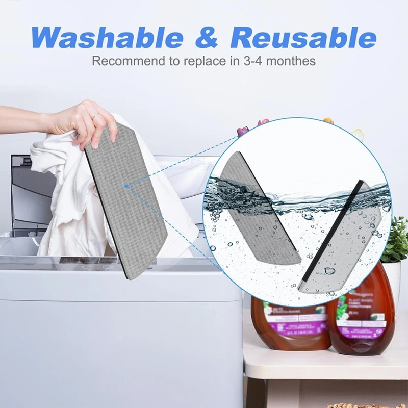 Abdj-マイクロファイバーパッドの交換,サメav2800ze用モップパッド,rv2820ye,掃除機,詰め替えアクセサリー