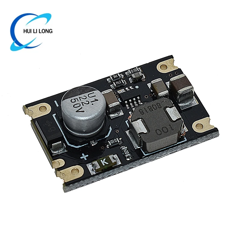 Mini módulo step-down DC-DC 12V/24V/36V a 5V2A retificador síncrono com alta eficiência e baixa corrente estática