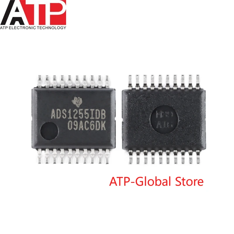 Free shipping 5Pieces ADS1255IDBR SSOP-20 ADS1255 Conversion Chip IC Integrated Circuit Brand New Original