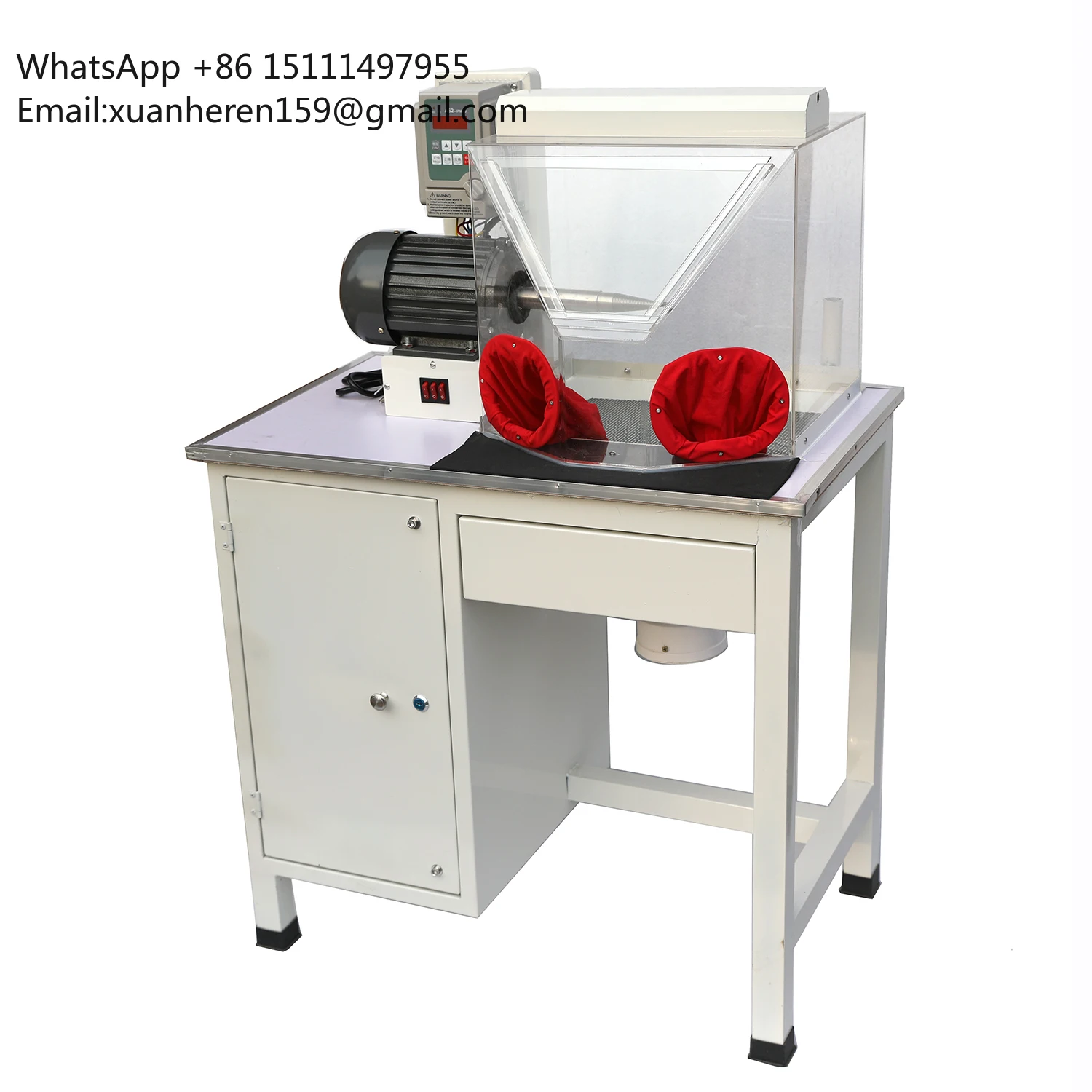 

All-in-One Jewelry Tool Sealed Vacuum Cloth Turbine Flying Saucer Gold Tool Made of Metal 220v Polishing and Grinding Machine
