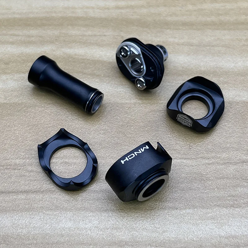 YFTK Monarchy MOBB MS RBA Scepter Style RBA Bridge 316SS Billet BB Boro Tank Vape Mod 4 2.5/3/3.5/4 replacement coil - gallery image 6