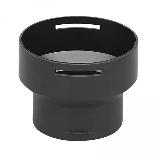 

Professional Straight Air Heater Duct Joiner Pipe Reducer Converter Black ABS for Heating System Installation