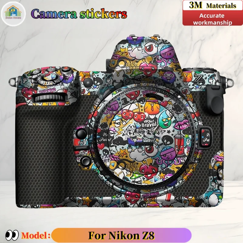 For Nikon Z8 Camera stickers, DIY skin,Precision tailoring wear-resistant protective film